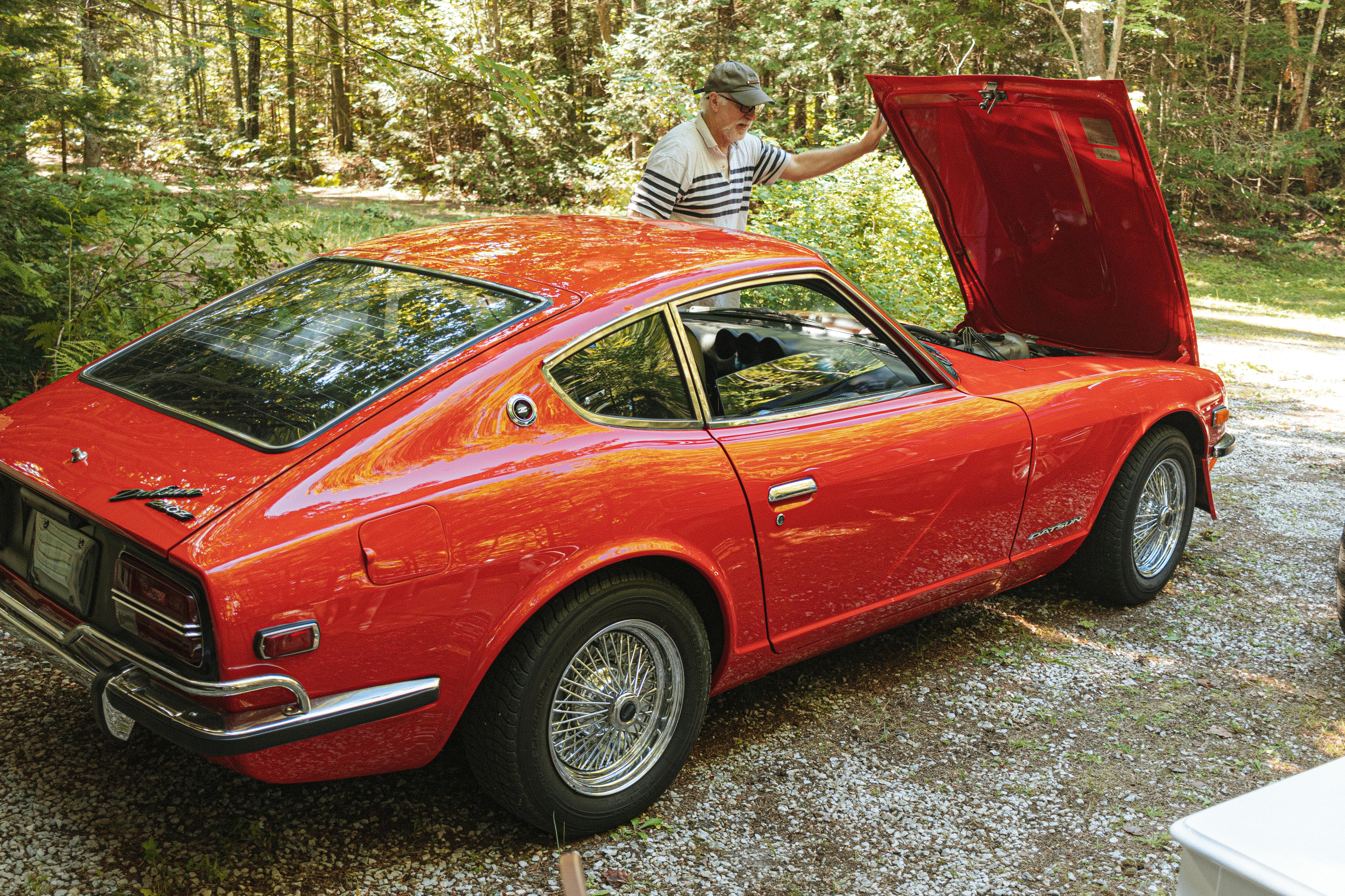 A clean Datsun 240z